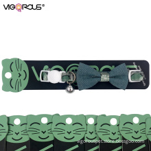 Safety Durable Cotton Webbing Printed Dog Collar